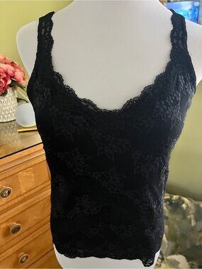 Jones New York Black Lace Camisole..NWT